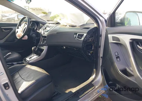 2011 Hyundai Elantra Limited from USA, damaged, VIN 5NPDH4AE7BH021414